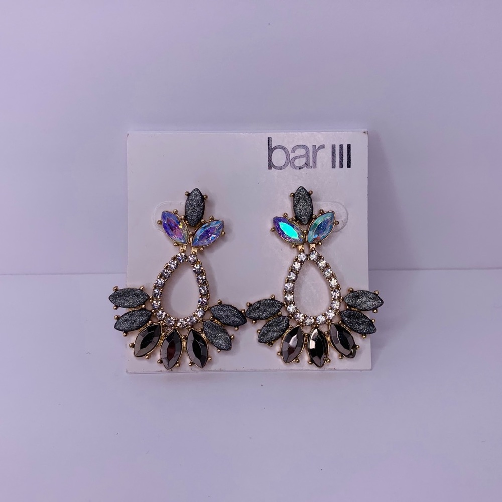 Bar III, Crystal Earrings